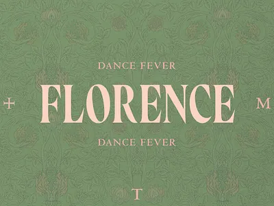 Florence + the Machine - Dance Fever album art nouveau arts and craft british dance dance fever enchanted england floral florence and the machine flowers garden medieval music retro rock n roll victorian vines vintage witchcraft