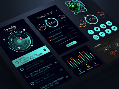 Sci-Fi Sketch Elements 3d branding design product sci fi sketch ui ux vector