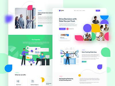 Qutlet - Digital Banking Payment System Landing Page banking branding cart design digital illustration logo payment payment system system typography ui ux web website