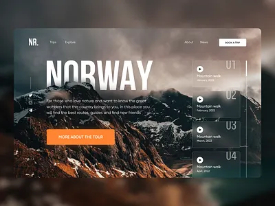 Travel Company | website design | UI/UX branding design designer figma graphic design journeys minimal prototyping safronov travel ui ux web website website from scratch дизайн сайта путешествия сайт с нуля тильда туры в норвегию