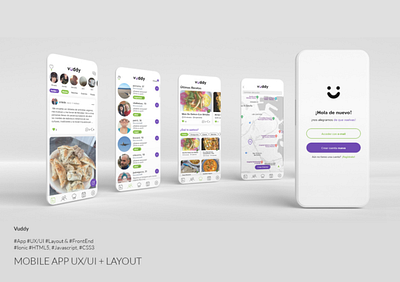 Vuddy App design figma graphic design ui ui design web web design weblayout