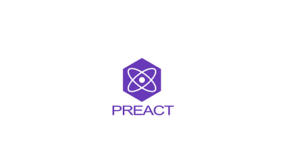 Preact Logo Animation 2d after effects animation design graphic design illustration logo motion design motion graphics