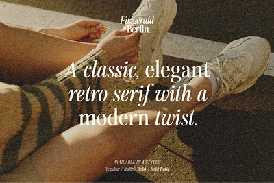 Fitzgerald - Classic Retro Serif aesthetic branding classic creative market design editorial font fonts graphic design logo design nostalgic retro serif type design typeface typography ui