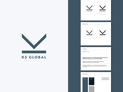 K5 Global / Logo Design branding graphic design logo logo design minimal typography