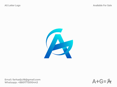 AG letter logomark ag letter logo ag logo ag logo design ag logo mark ag logomark branding business logo design graphic design illustration logo logo branding logo designer logo mark logodesign logofolio minimalist logo modern logo professional logo unique logo