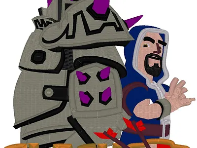 Embroidery digitizing 3d embroidery graphic design illustration vector