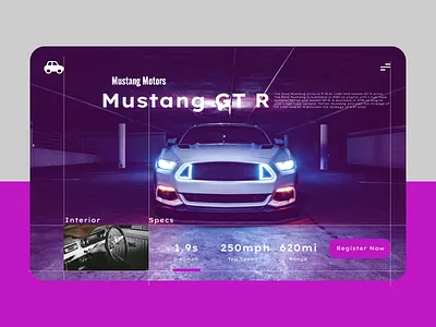 Car Purchase Website UI branding design illustration illustrator ui