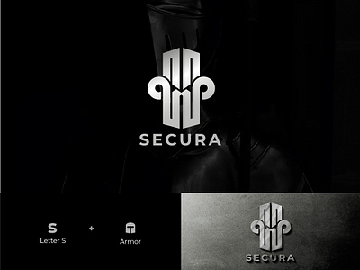 Secura - Real Estate Luxury Logo Design 2d adobe illustrator agency brand identity cute design designer flat design graphic design icon lettering logo logo design luxury minimalism real estate simple sketch ui vector