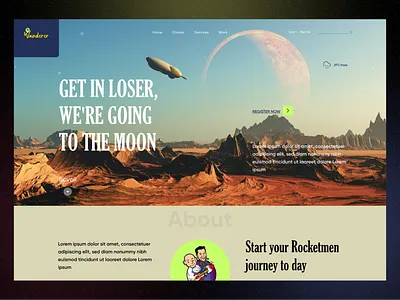 Rocketmen - Financial website design clean design education finance financial financial service fintech homepage investment landing page nft online learning property saas service ui ux web design website website design