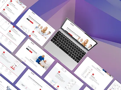 Duski Mobile app landing page Showcase app design templatedesign ui web website