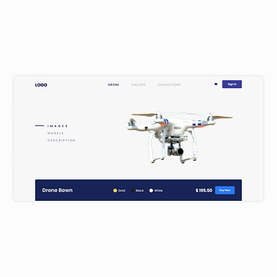 Dron web design