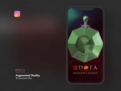DOTA Dragons Blood AR Filter ar augmented reality filter interactive