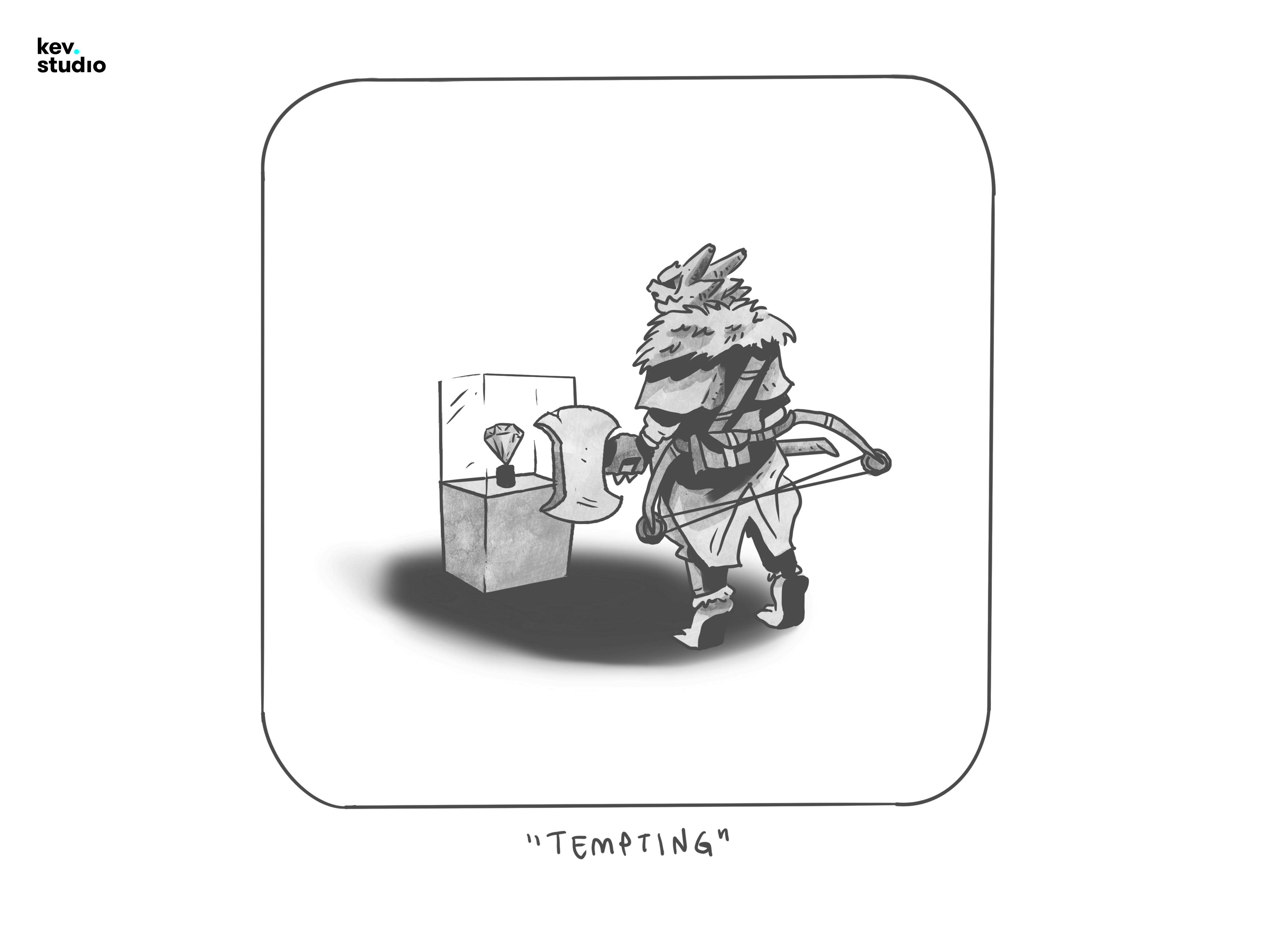 INKTOBER DAY 25! TEMPTING art bellissimo design digitalart draw drawing frames howto illustration inktober logo stepbystep tempting tutorial ui