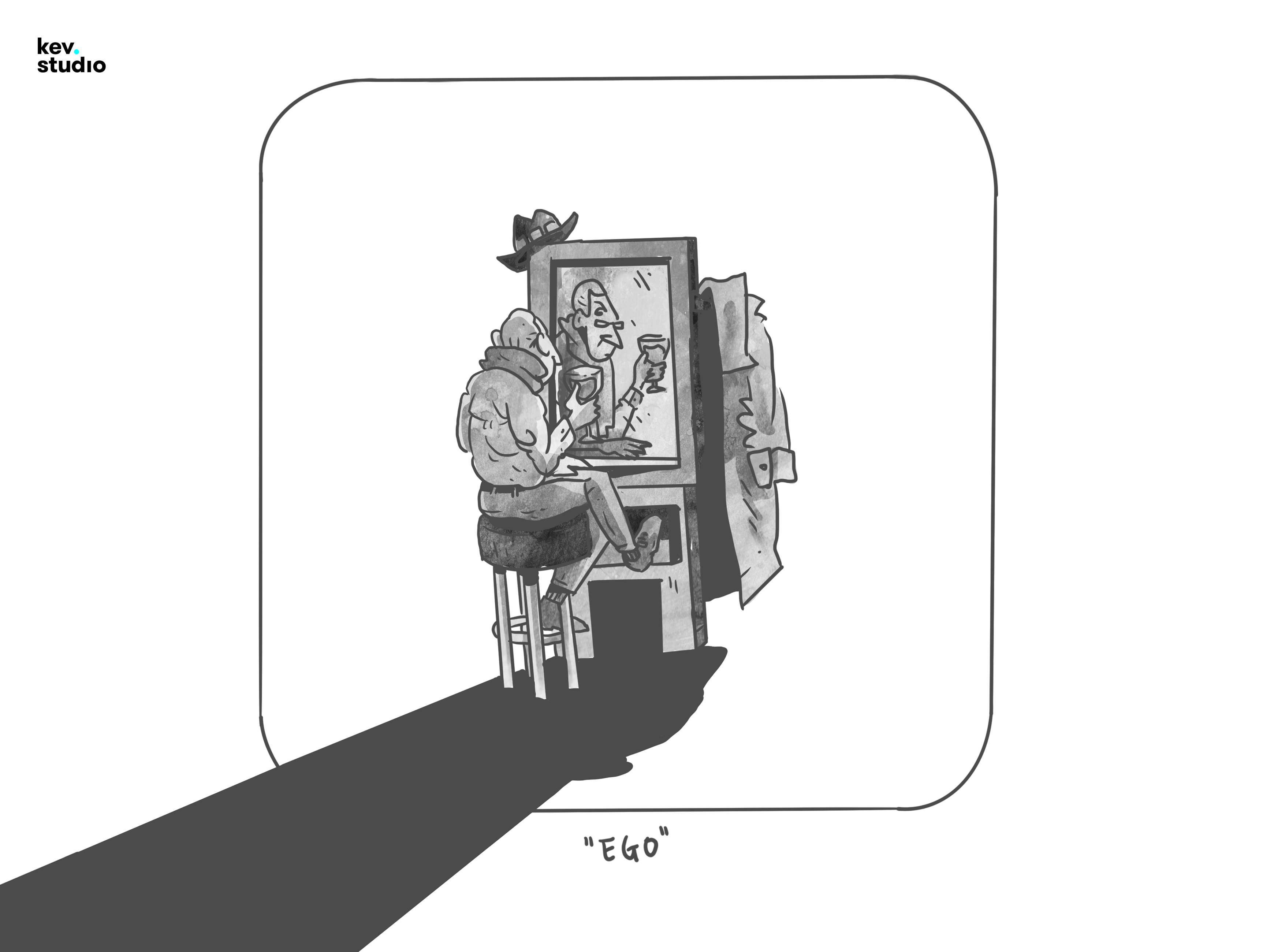 INKTOBER DAY 26! EGO art bellissimo design digitalart draw drawing frames howto illustration inktober inktober2022 logo newjersey stepbystep tutorial ui