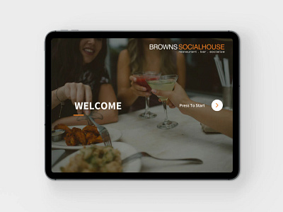 Browns Socialhouse application audio browns socialhouse crestron custom entertainment system home automation lights music restaurant smart home ui design ux design vancouver video