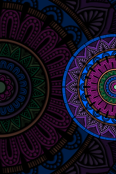 Kaleidoscope adobe photoshop graphic design illustration mandala photoshop symmetry vector