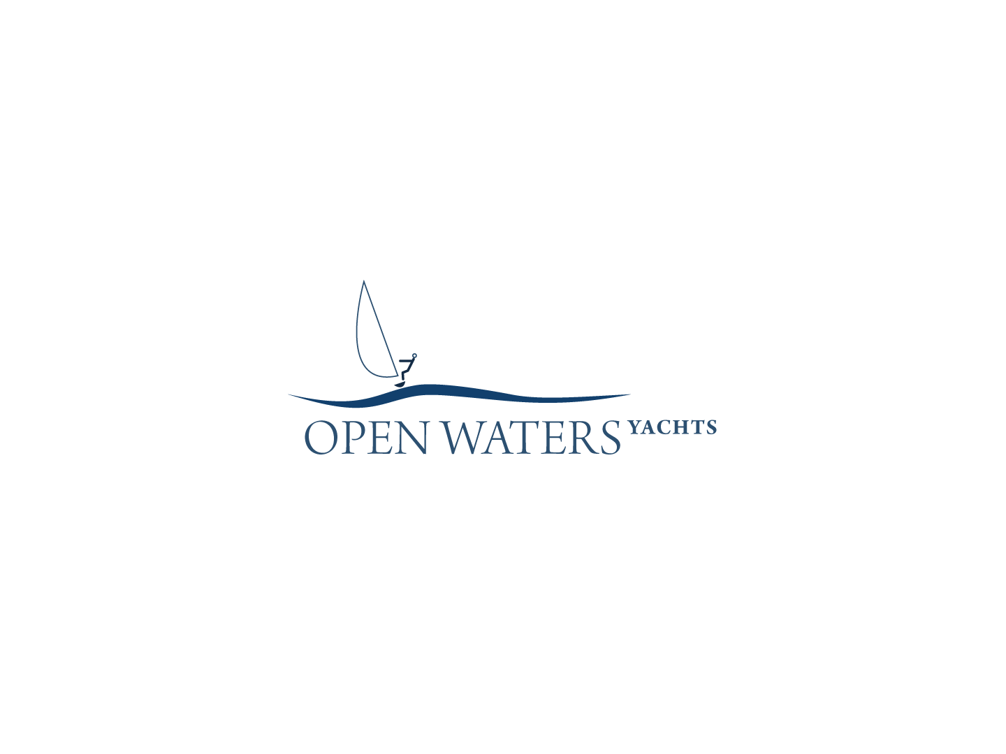 Open Waters Yachts logo - daily logo challenge #23 dailylogo dailylogochallenge day23