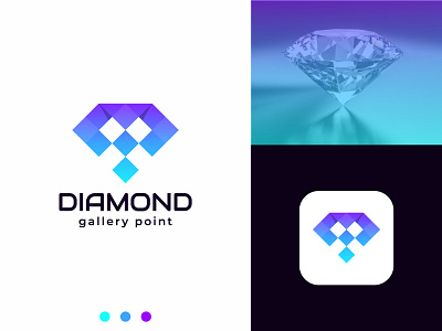 Diamond logo - m letter combination brand identity brand mark branding design diamond diamond ring diamonds jewelery jewellery logo jewelry logo logo luxury brand luxury logo modern modern ring professional logo