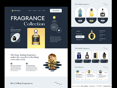 Perfume Ecommerce Website Design 🥰 by Nur Mohammod for Twinkle on Dribbble