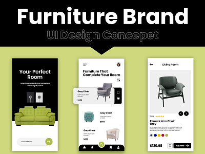 Furniture Store Website & Mobile App UI/UX Design brandingagency chair design furnitureapp furnituremobileapp furniturestore furniturestorebrand furniturestorelandingpage furniturewebsite interaction design interiorapp interiordesignuiux ui uidesignconcept uiuxdesign ux uxdesign web website