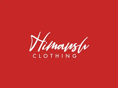 Himansh Clothing Logo branding design graphic design illustration logo