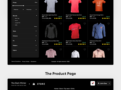 eCommerce Website Design for Men's Garments ecommerce case study ecommerce website design mens garments webdesign