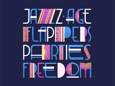 Art deco style inspired lettering art deco handlettering illustration lettering lettering art retro type typography vintage