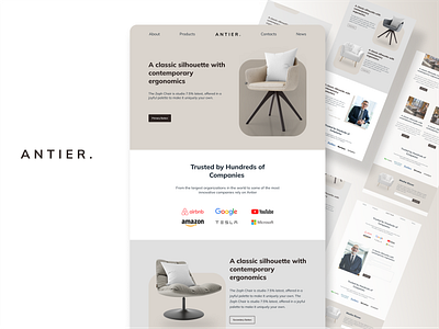 Antier Armchair UI Web Design armchair bitcoin blockchain company profile crypto cryptocurrency design junior ui designer landing page nft nftmarketplace product design ui ui designer uiux uiuxdesigner ux designer visual design web design web3