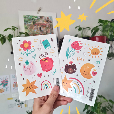 Sticker - Feel Good feel good flower happy illustration love positive sunny sunshine