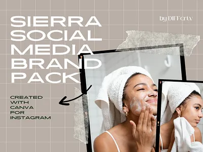 SIERRA: Youthful Instagram Template ig template instagram social design social media template ui design