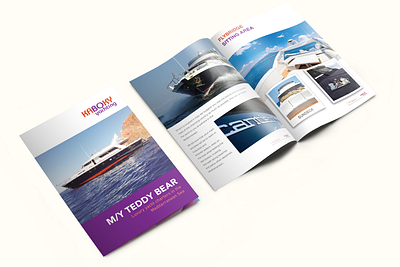 Yacht Luxury Brochure minimalist