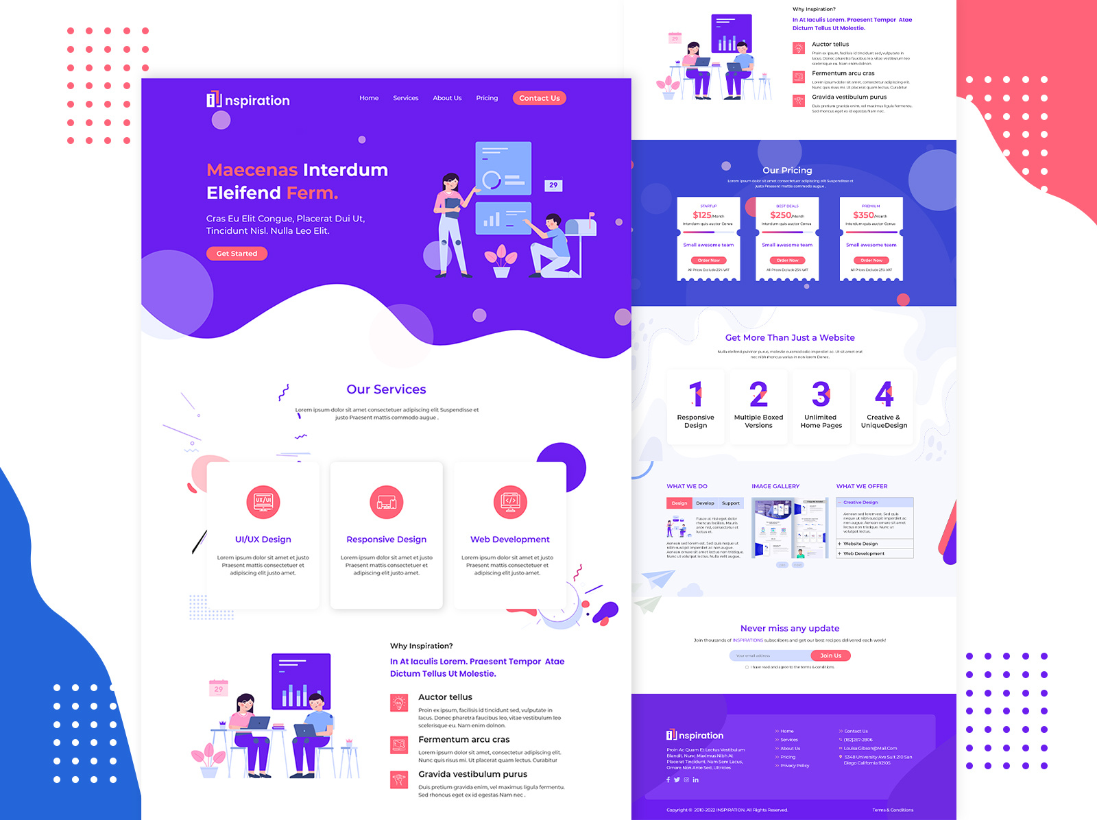 Example of I Will Do Figma Website Design