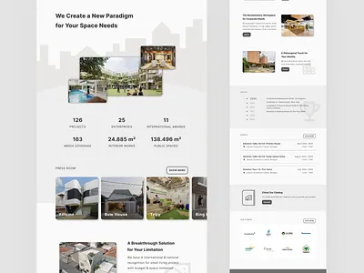 Architecture, Building, and Housing architect architecture branding building clients design home house housing profile project residence ui ux web website