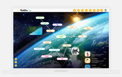 ThinkBox Online Mindmap, Brainstorm, Note & Collab SaaS Website app branding case study design dribbble graphic design icon illustration logo materialdesign minimal online saas shop typography ui ux vector web website