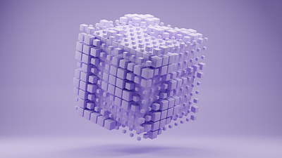 3D Abstract Cube 3d abstract design branding design graphic design