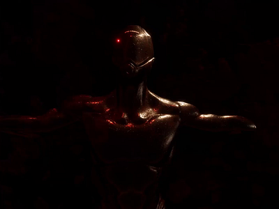 MARS 2083: Meta Man 3d art concept design future game dev mars meta