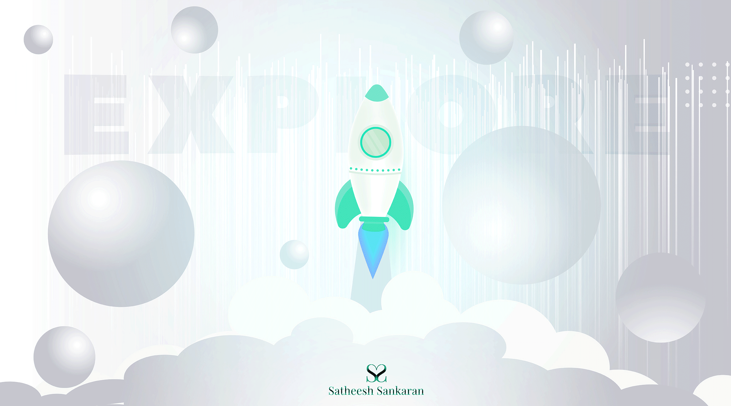 Explore - Vector Graphics Art adobe illustrator animation cosmos explore galaxy gif graphic art graphic design illustration india launch space journey spaceship vector
