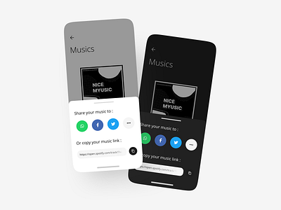 DailyUI #10 - Social Share app branding design graphic design illustration logo typography ui ux vector