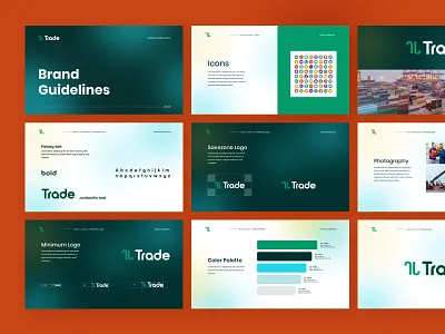 Trade Logo & Branding #2 agency brand design brand guidelines brand identity brand sign branding branding design business business logo creative branding creative logo graphic design identity logo logo design logo guideline logo type pack pixency branding startup