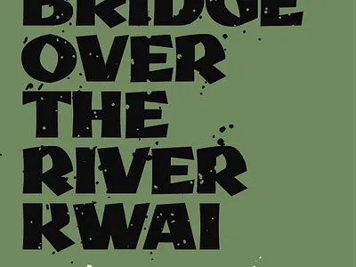 Edelen typeface 3/3 design ill illustration lettering texture typedesign typography