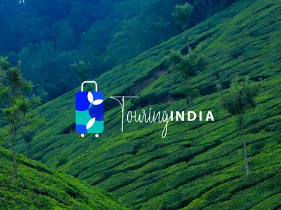Touring India Logo branding logo logo design