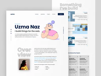 Portfolio UI Design developer portfolio homepage portfolio portfolio design ui design ux