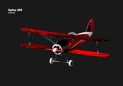 3D jet aircraft 3d 3d aircraft 3d jet 3d work 3ds max animation artwork blender cinema 4d render spline