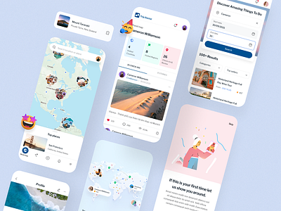 Trip.social Mobile Version design mobie mobile app mobile ui travel ui uidesign