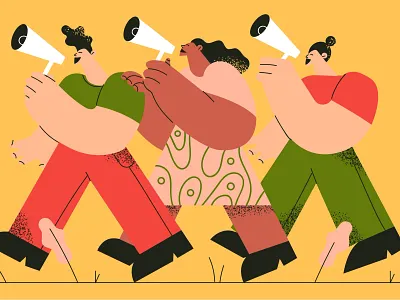 Go! branding character color design illustration love