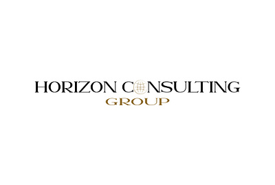 Horizon Consulting Group logo branding graphic design illustration logo vector