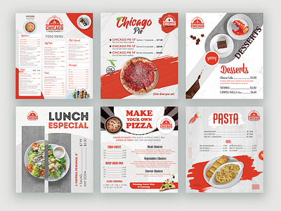 Windows Poster Design for Chicago Pie Restaurant V-1 ad flyer design design inspiration flyer design flyer template graphic design menu design menu design agency menu template