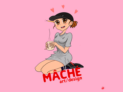 Sweetheart Vibes Illustration art branding card custom design graphic design illustration logo ui vector