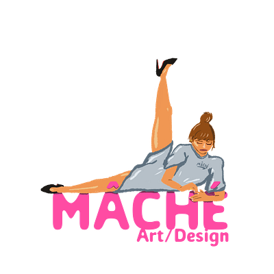 Minding my business art branding card custom design graphic design illustration logo ui vector