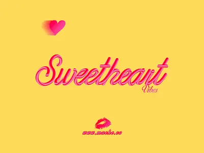 Sweetheart Vibes™️ art branding card custom design graphic design illustration logo typography ui vector
